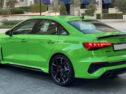 Rent Audi RS3 2022 Dubai